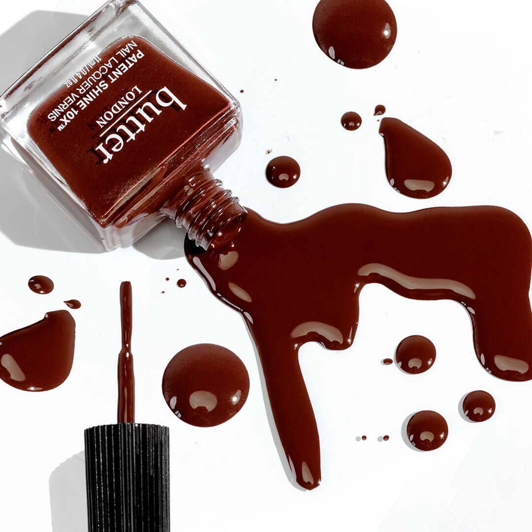 Mini Boozy Chocolate Patent Shine 10X Nail Lacquer