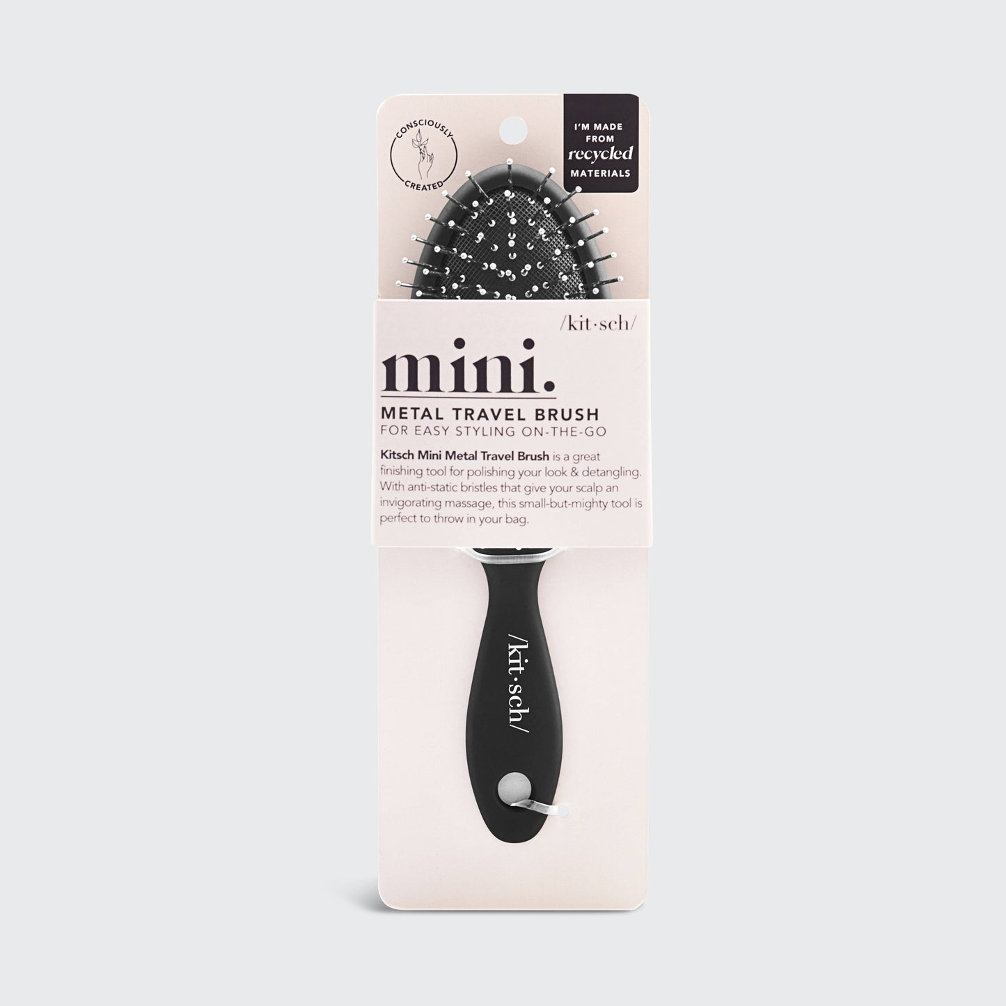 Mini Metal Travel Brush