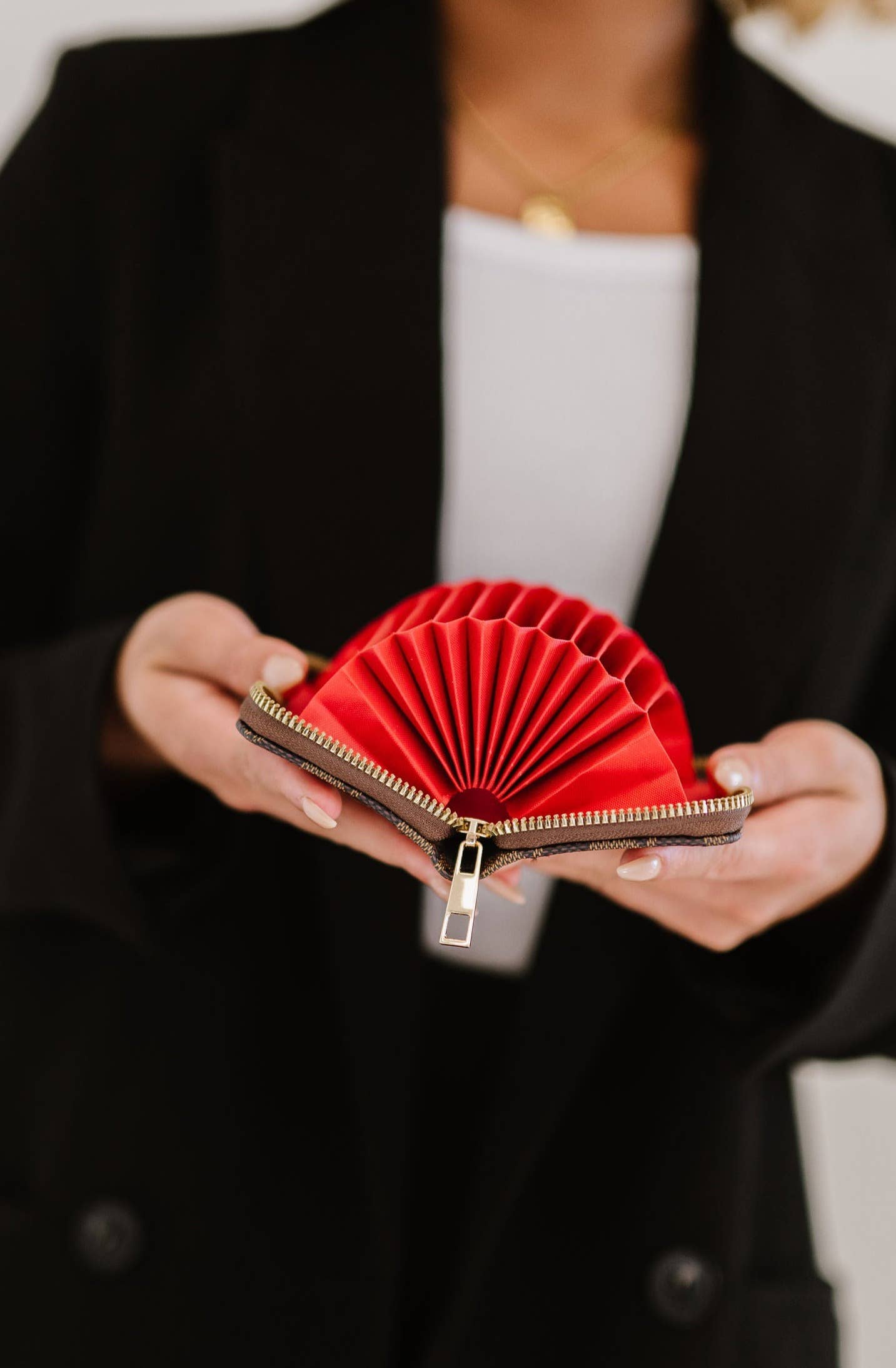 Celine Accordion Card Holder Mini Travel Wallet