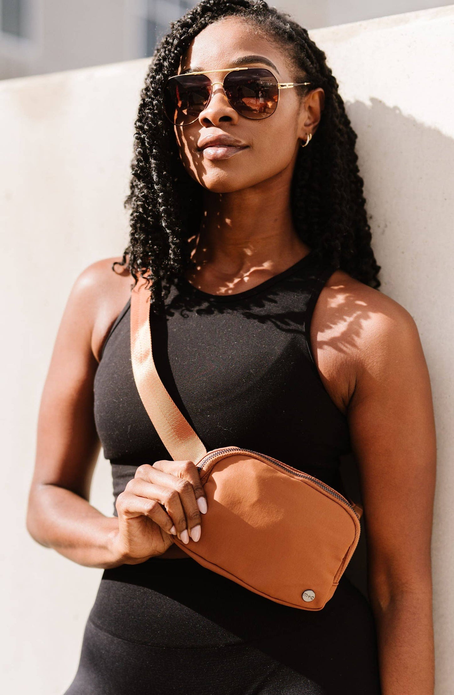 Madison Crossbody Satchel Belt Bag Fanny Pack