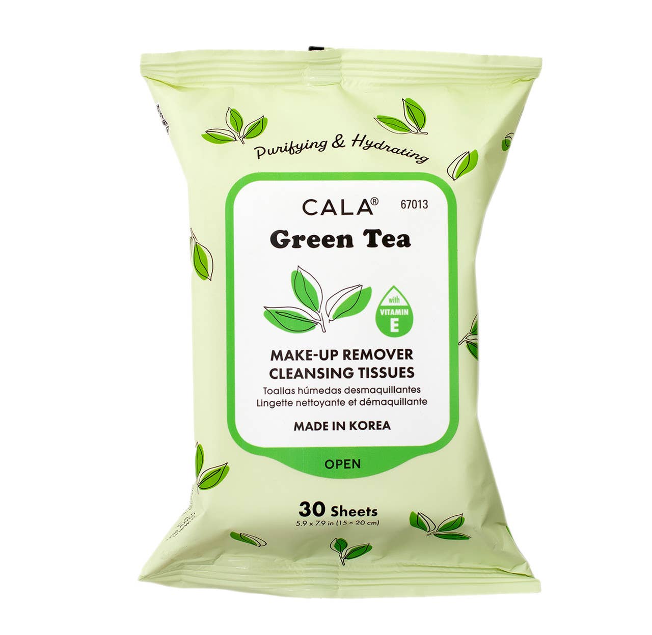 Cala Makeup Remover Wipes Tissue Cleanser
