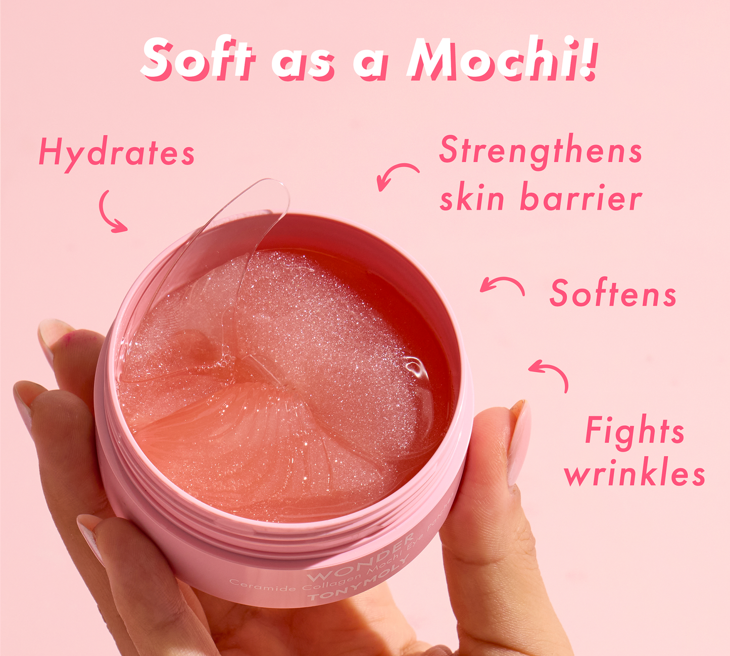 Wonder Ceramide Collagen Mochi Eye Patches