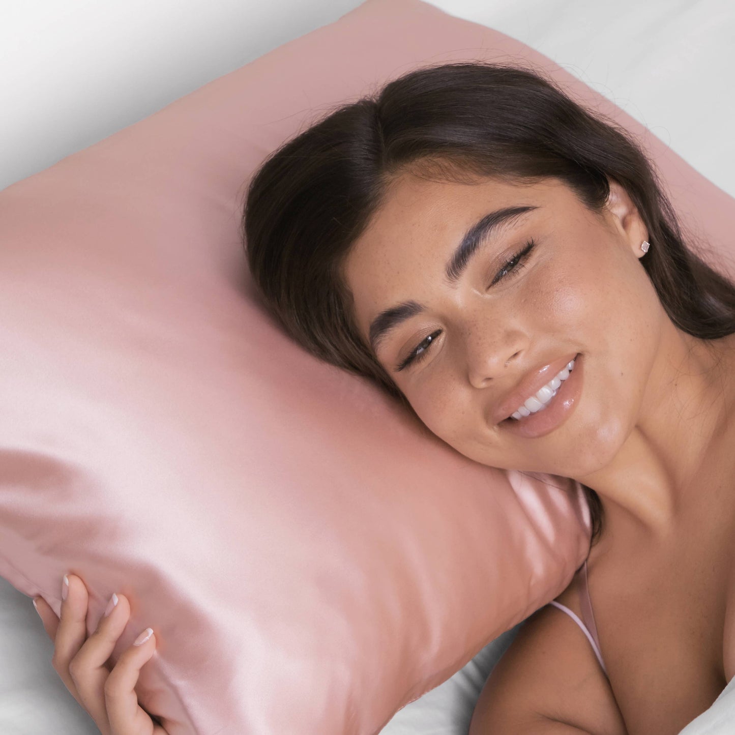 Satin Pillowcase - Blush
