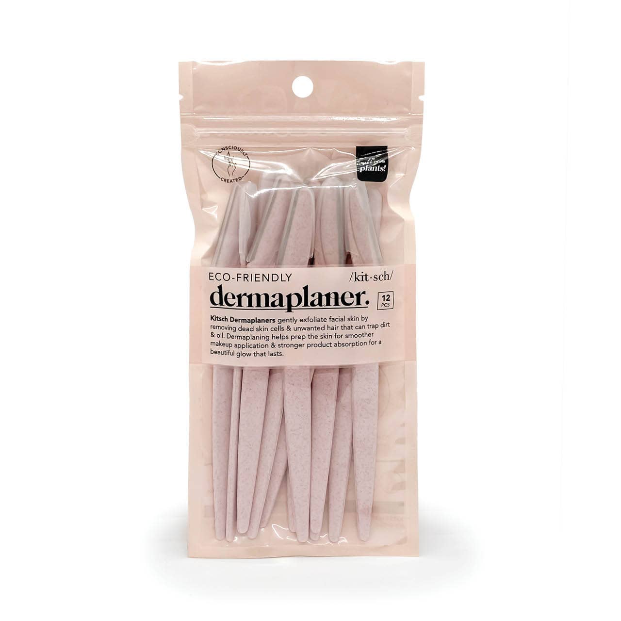 Eco-Friendly Dermaplaner 12 pack- Blush